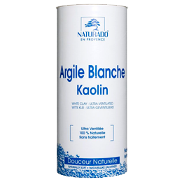 argile blanche kaolin