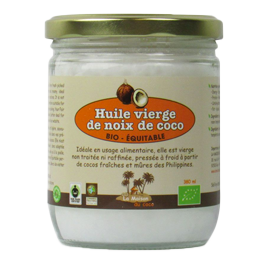 huile de coco vierge