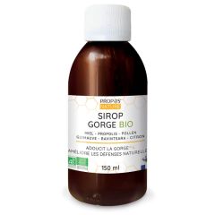 Sirop pour la gorge Bio
