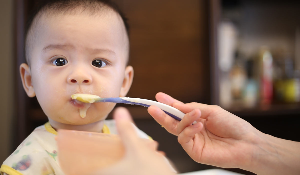 Alimentation et repas pour un bébé de 8 mois